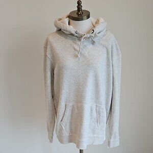 Abercrombie + Fitch Women's Gray Hoodie Sweater